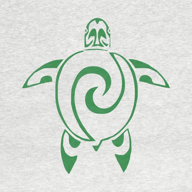 Tribal Turtle Shell Tortoise Design by Teenugs